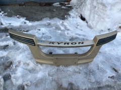 Накладка на передний бампер 