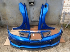 Бампер и передние крылья пластик 2005-2007 лиса 