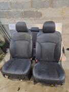 Кожаный салон сиденья передние и задние комплект Субару Легаси 5-поколения Б14 БМ / БР 2009-2015  