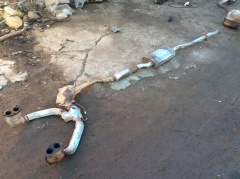  средняя часть глушителя EJ251 