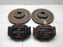 Комплект передних 4pot WRX суппортов с тормозными дисками 