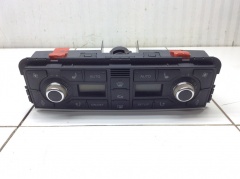 Блок управления климатом климат-контролем Ауди А8 Д3 4Е 2003-2010 4E0820043E
