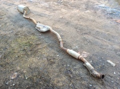 Выхлопная труба Глушитель в сборе 