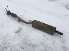 Приемная труба глушителя средняя часть 