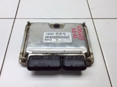 Блок управления двигателем  Ауди А8 Д3 4Е 2003-2010 4E0906018