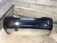 Бампер задний черный 