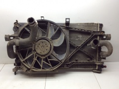 Диффузор вентилятора в сборе с вентилятором 