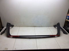 Накладка заднего бампера с боковыми водостоками 