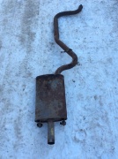 Глушитель основной задняя часть глушителя 