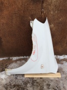 Крыло переднее левое с дефектами Шевроле Aveo T250 2005-2011 V35133