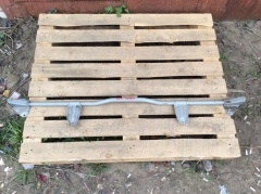 Распорка пола кузова задняя под задними сиденьями 