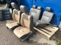 Кожаный салон комплект сидений LHD левый руль Субару Forester 2 SG5 SG9 2002-2008 