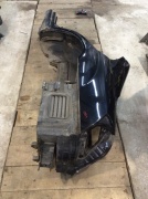 Крыло кузовное заднее левое черное 