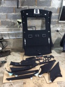 Черный потолок комплект с обшивками и ручками LONG 