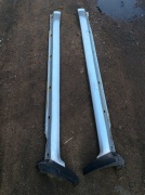 Накладка на порог левая и правая с брызговиками 