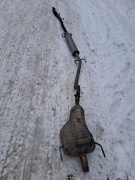  средняя часть глушителя 