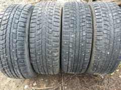 DUNLOP 185/65R14 90T зимние шипованные 4 штуки комплект 