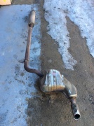 Глушитель основной задняя часть глушителя 