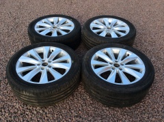 Диски литые R18 5x112 8J ET38 dia 57.1 Audi 4шт комплект 