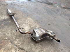 Глушитель основной задняя часть глушителя 