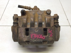 Суппорт тормозной передний левый со скобой 