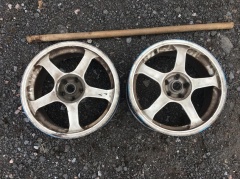 Диски YOKOHAMA ADVAN R17 5x100 7J ET48 d73 - 2шт 