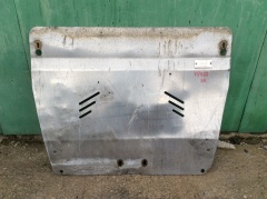 Защита картера поддона двигателя алюминиевая 