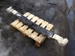 Абсорбер наполнитель заднего бампера 