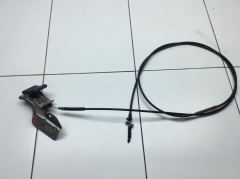 Трос открывания капота с ручкой салонной 