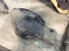 Локер передний правый задняя часть 