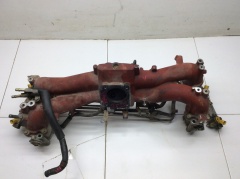 Коллектор впускной красный EJ255 SG STI JDM 