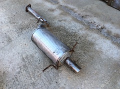 Глушитель основной задняя часть глушителя 