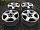 Диски 4шт Volkswagen Touareg 5x130 R17 ET55 7.5J Диски колесные Разболтовка 5x130 