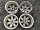 Диски 4шт Jaguar S-Type R17 5x108 7J ET52.2 Диски колесные Разболтовка 5x108 