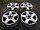 Диски 4шт Volkswagen Touareg 5x130 R17 ET55 7.5J Диски колесные Разболтовка 5x130 