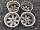 Диски 4шт Jaguar S-Type R17 5x108 7J ET52.2 Диски колесные Разболтовка 5x108 