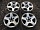 Диски 4шт Volkswagen Touareg 5x130 R17 ET55 7.5J Диски колесные Разболтовка 5x130 